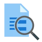 Fine Print SVG Icon